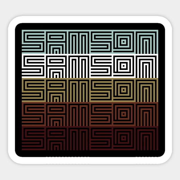 Samson Sticker by thinkBig